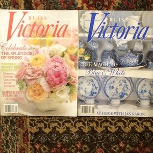 Victoria Magazine 2 issues from 2008